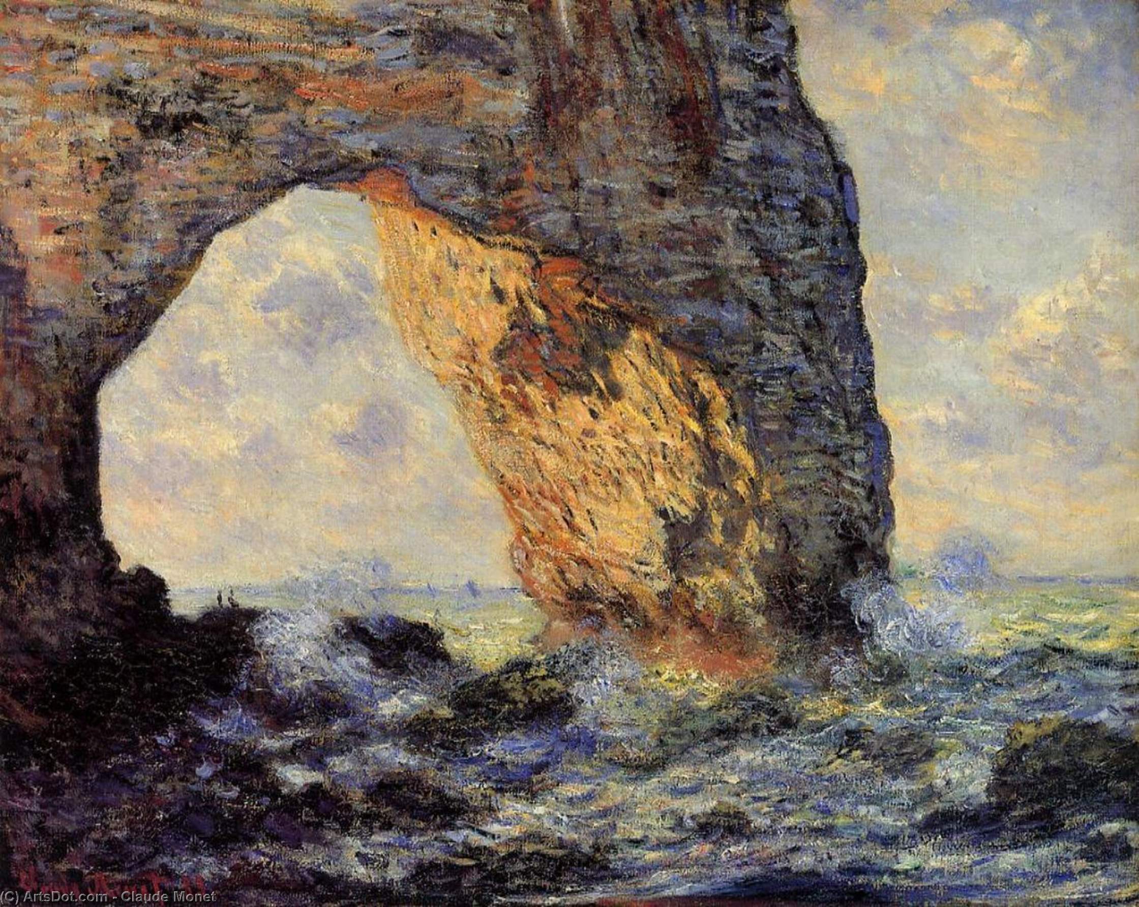 The Manneport, Etretat — Клод Моне