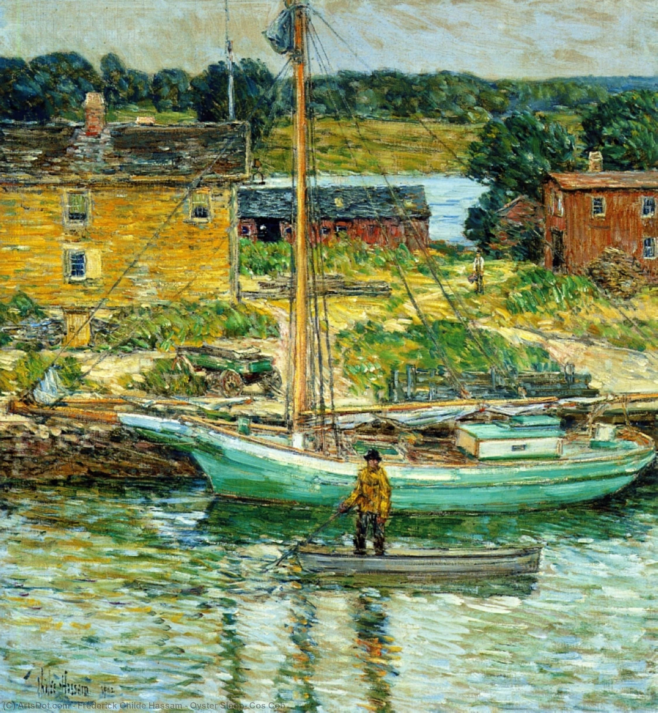 Oyster Sloop, Cos Cob — Гассам
