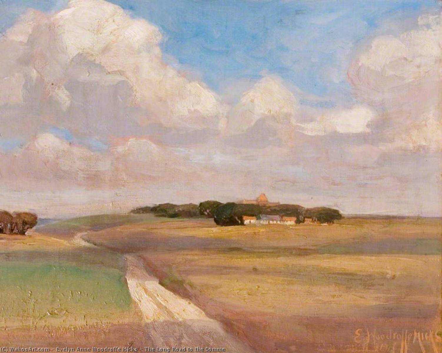 The Long Road To The Somme — Evelyn Anne Woodroffe Hicks