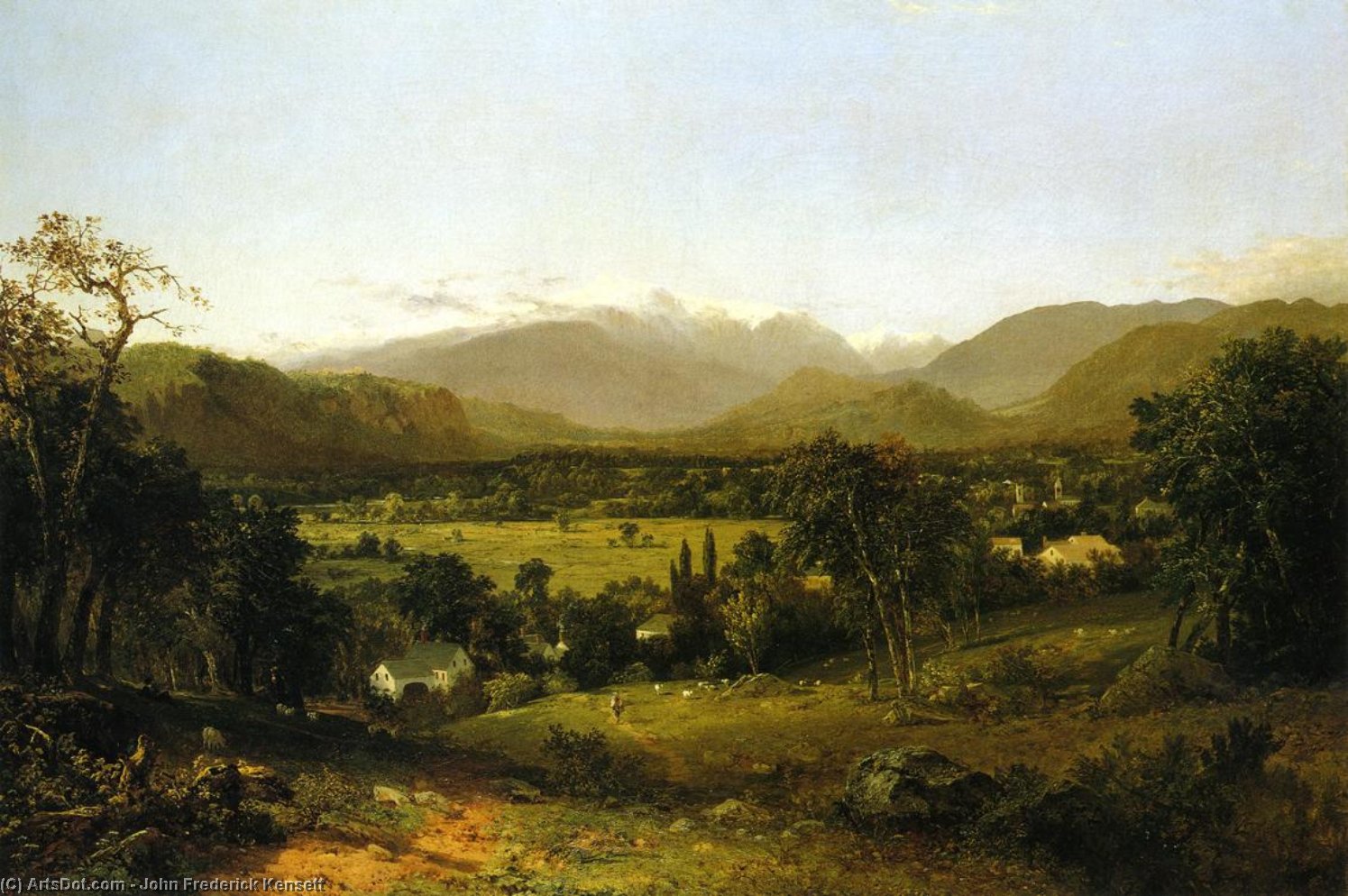 'the White Mountains (also Known As Mount Washington From The Valley Of Conway)' — Џон Фредерик Кенсет
