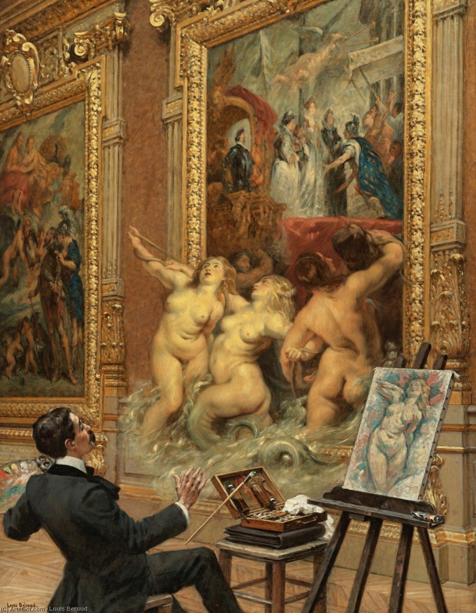 Les Joies De L-inondation (dans La Galerie Médicis) — Lui Berud