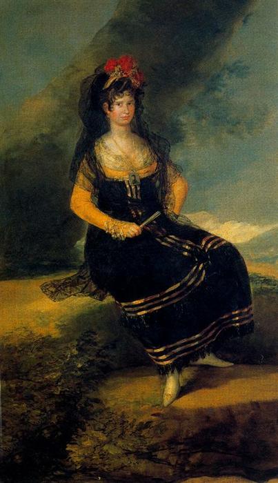 La Condesa De Fernán Núñez — Francisco José De Goya Y Lucientes