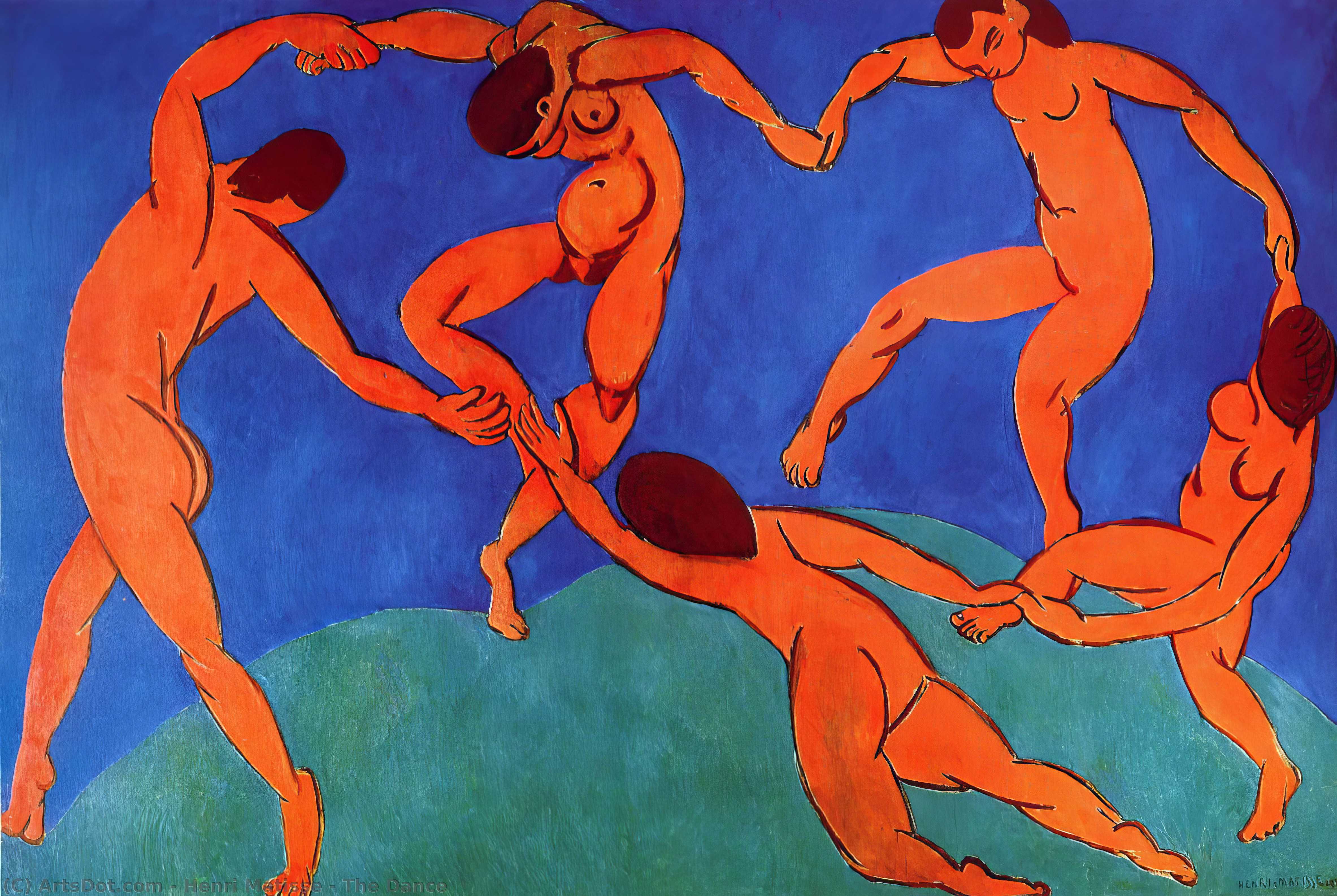 Henri Matisse A Celebration Of Life & Movement The Hermitage Museum, St. Petersburg Fauvism 260 X 391 Cm Плесачи 1909 — Анри Матис