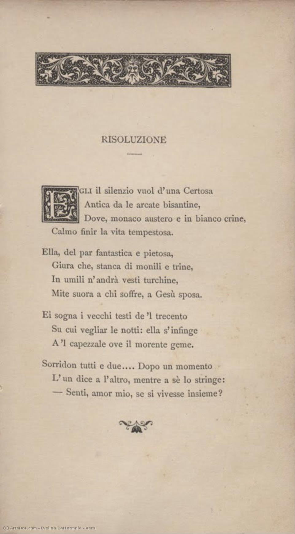 Versi — Evelina Cattermole