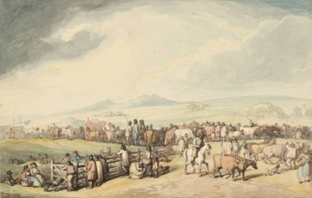 Camelford Fair — Thomas Rowlandson