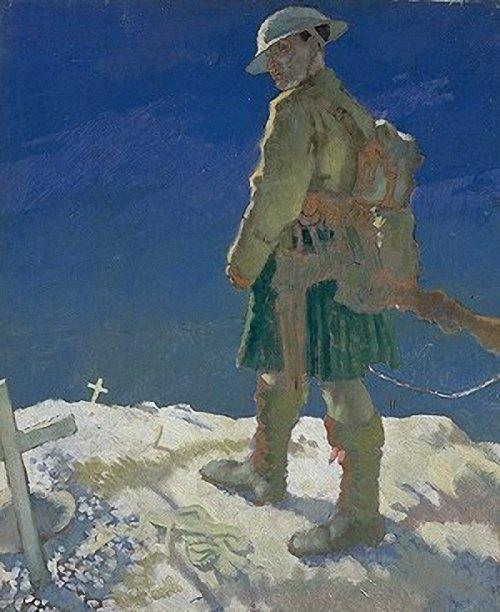 An Onlooker In France — Sir William Newenham Montague Orpen