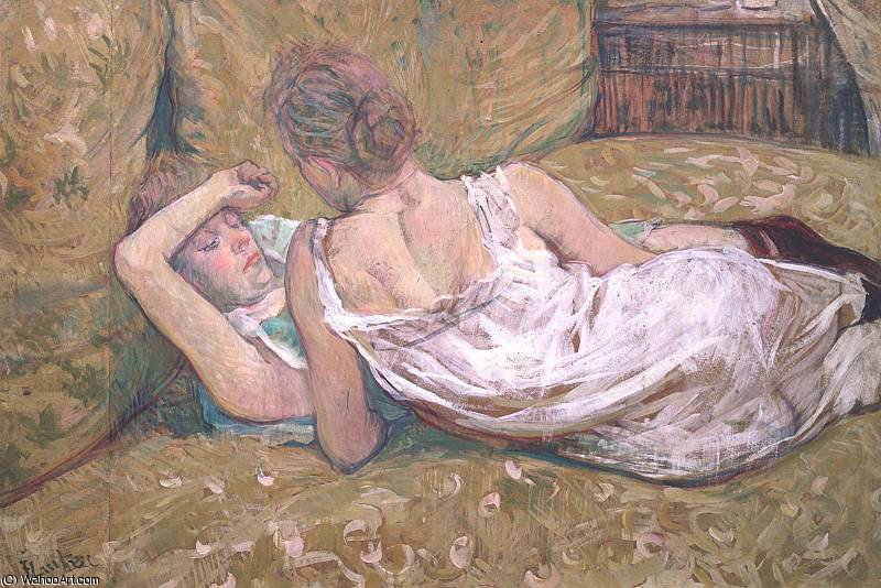 Two Friends — Henri De Toulouse-lautrec