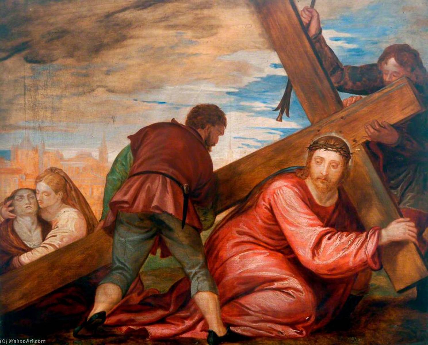 Christ On His Way To Calvary (after Paolo Veronese) — James Shotton