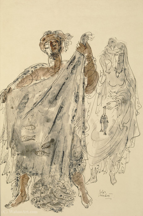 Fisher Family — Reuven Rubin