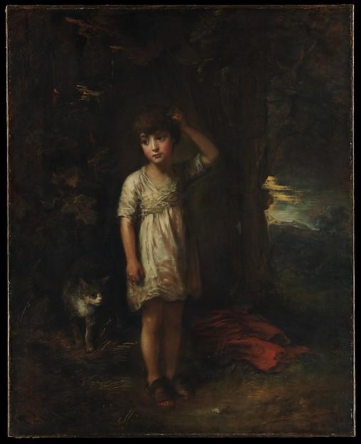 A Boy With A Cat-morning — トーマス・ゲインズバラ