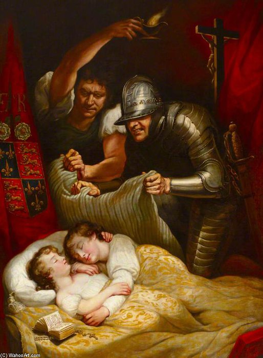The Murder Of The Princes In The Tower — James Northcote