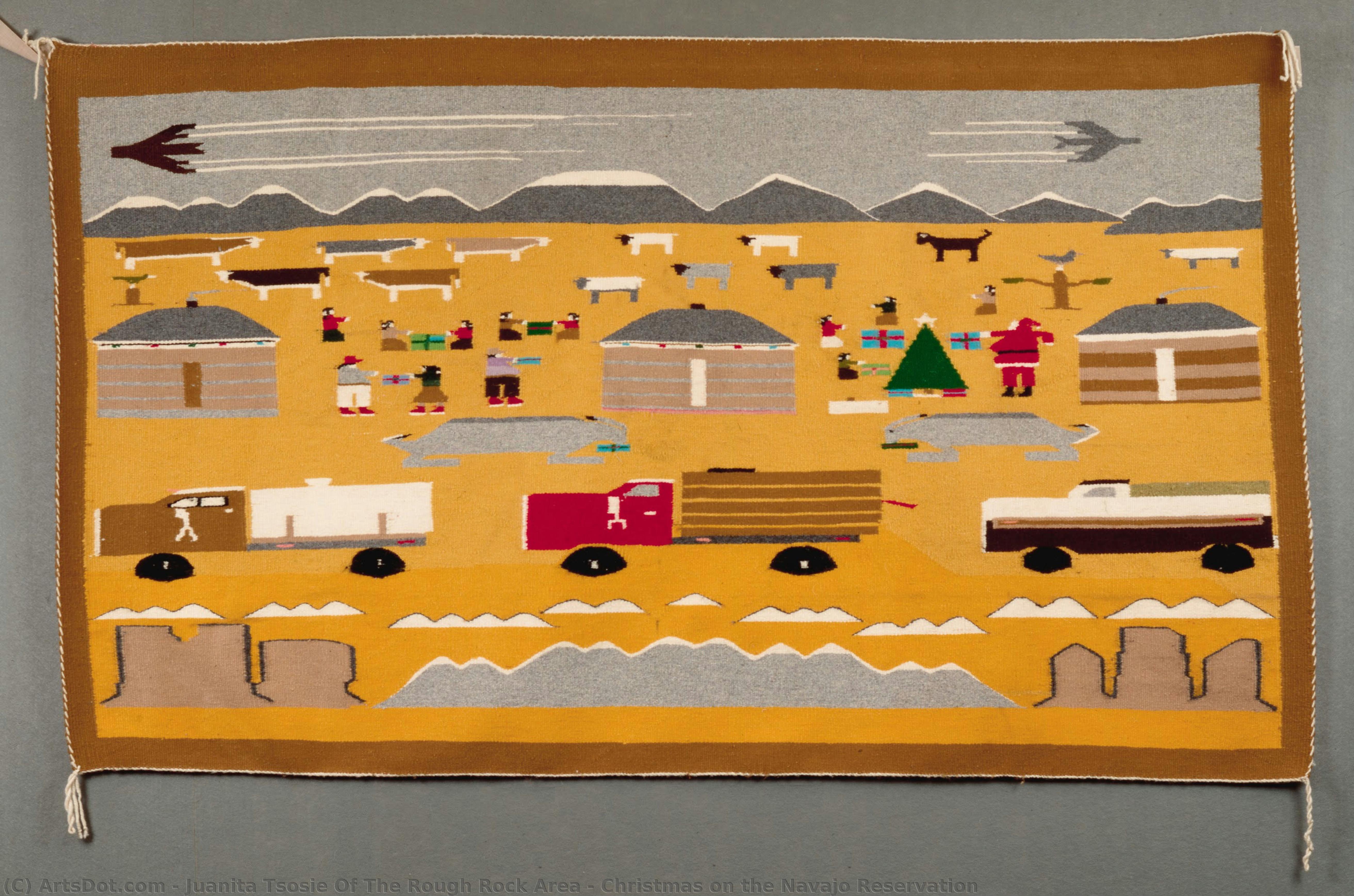 Christmas On The Navajo Reservation — Juanita Tsosie Of The Rough Rock Area