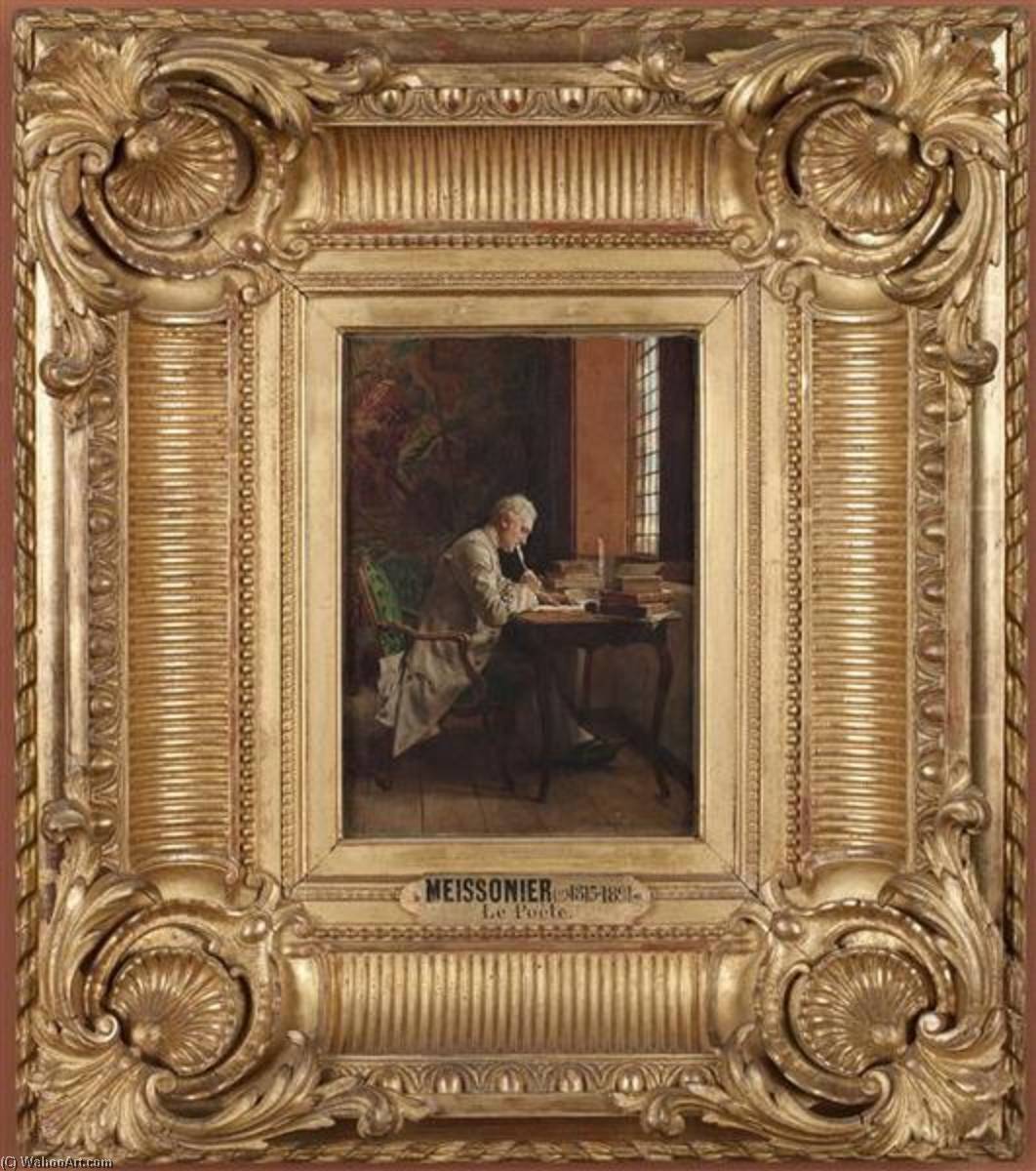 Un Poète (époque Louis Xv) — Jean-louis Ernest Meissonier