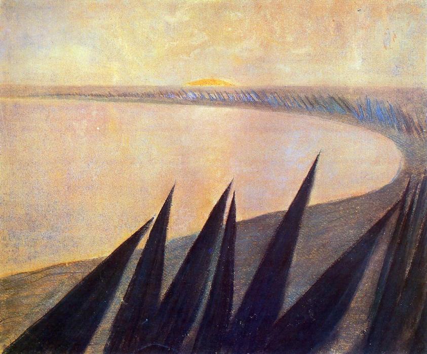 Sorrow (i) — Mikalojus Konstantinas Čiurlionis