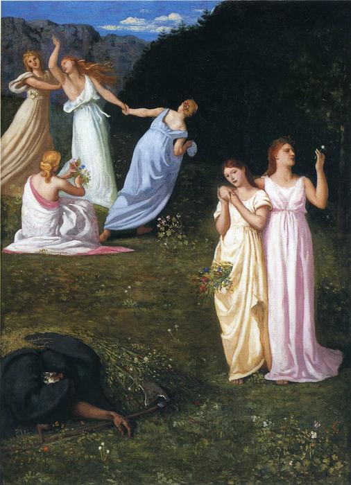 Death And The Maidens — Pierre Cécile Puvis De Chavannes