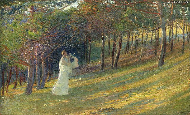Orpheus In A Wood — Henri Jean Guillaume Martin