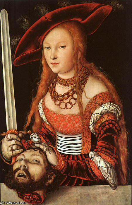 Judith With The Head Of Holofernes, Approx. - (153) — Lucas Cranach The Elder