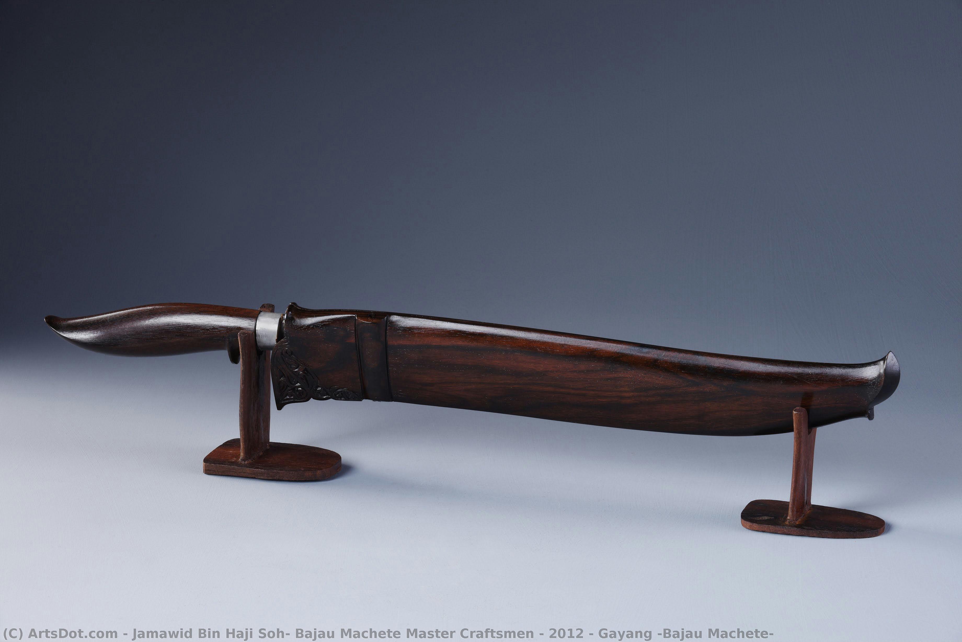Gayang (bajau Machete) — Jamawid Bin Haji Soh: Bajau Machete Master Craftsmen – 2012