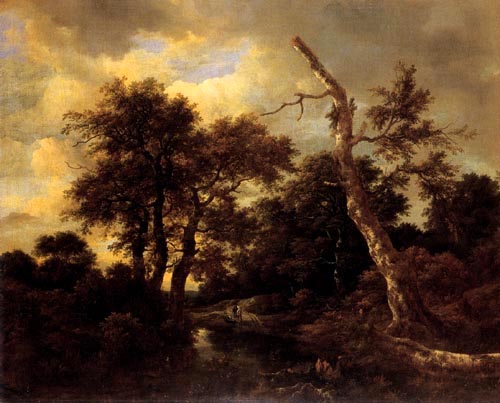 Marshy Woodland Landscape — Jacob Isaackszoon Van Ruisdael