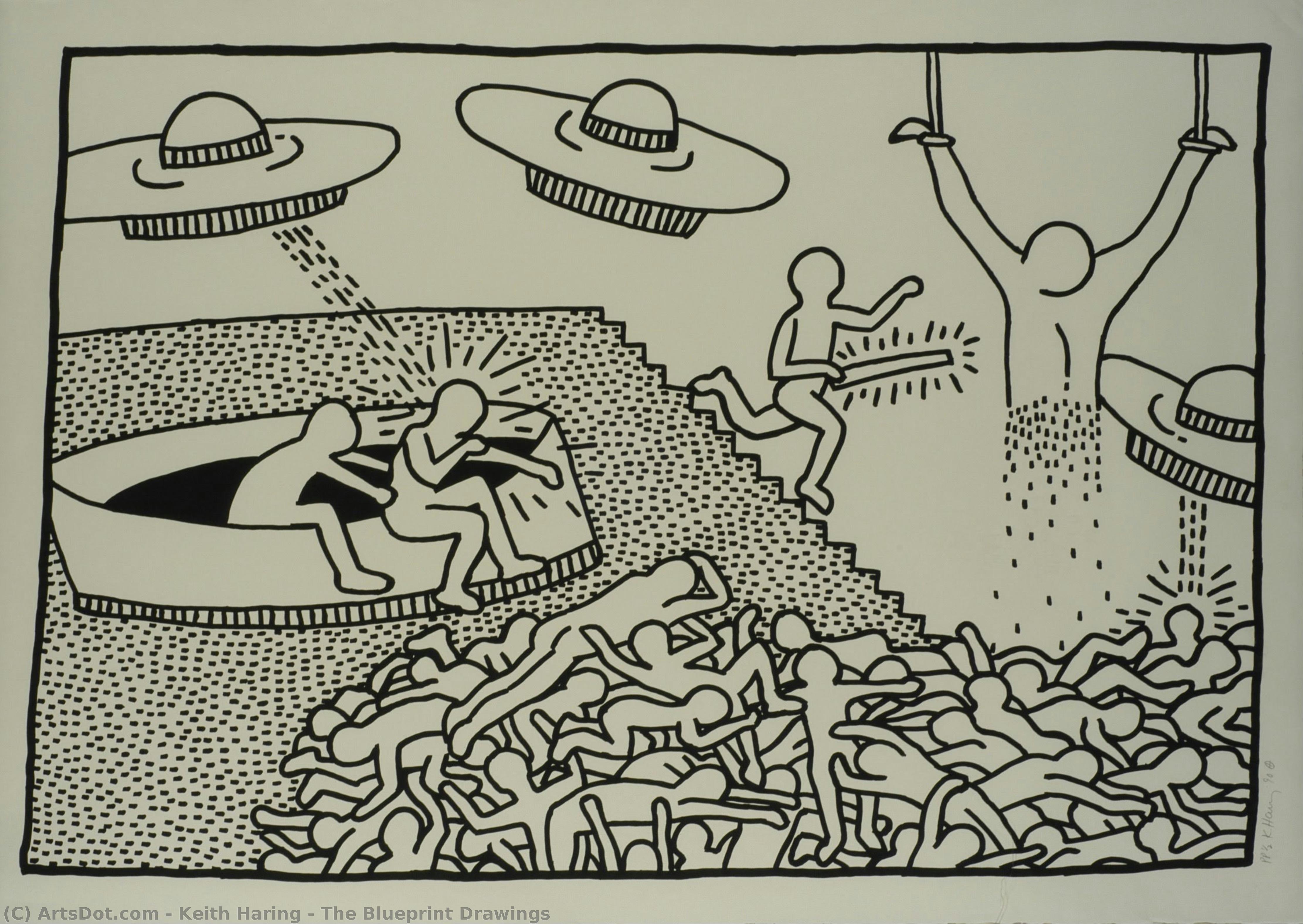 The Blueprint Drawings — Keith Haring