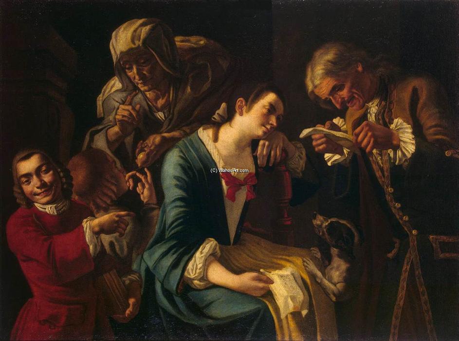 Reading A Letter — Gaspare Traversi