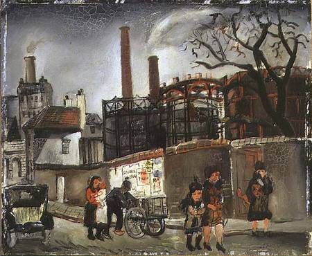Street Scene In Paris — Christopher Wood