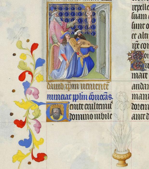 David Foresee The Coming Of Christ — Limbourg Brothers