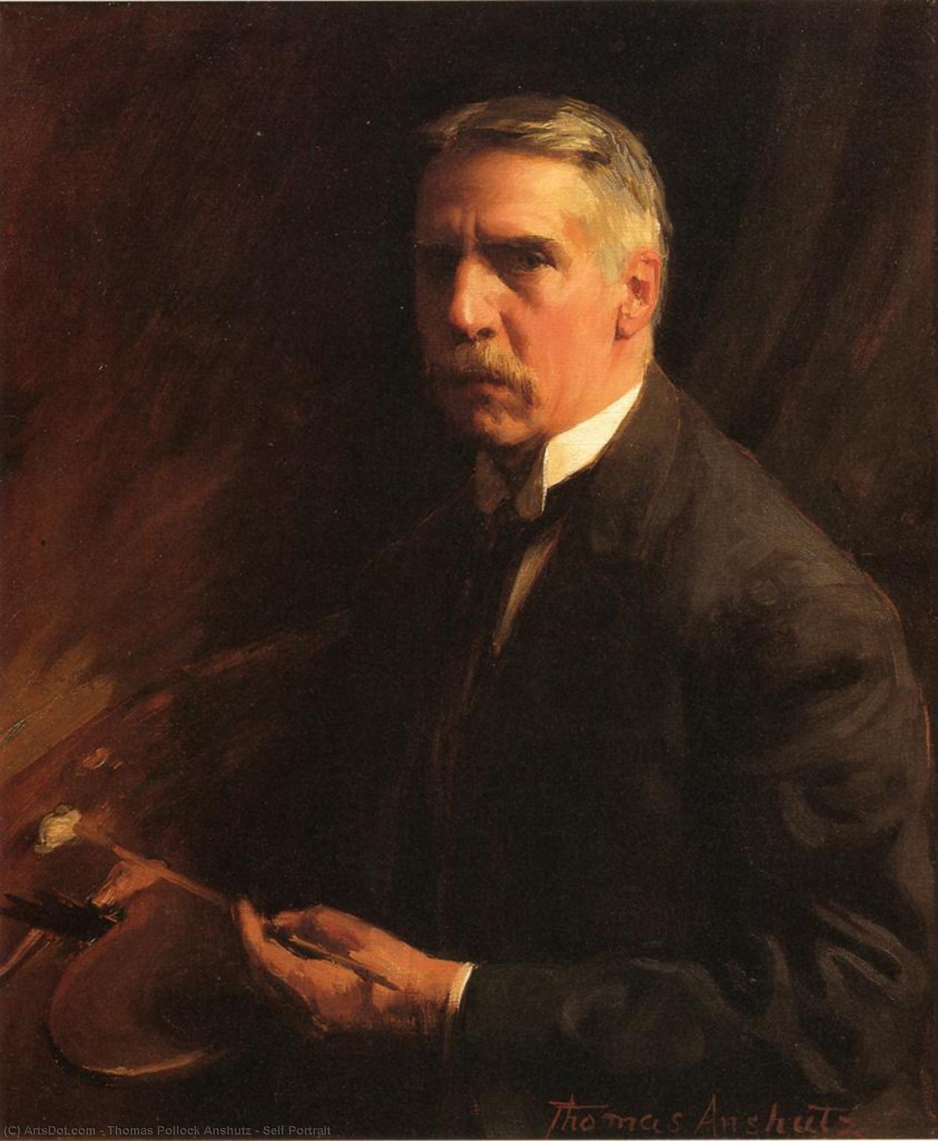 Self Portrait — Томас Поллок Аншуц
