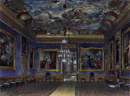 The King's Drawing Room, Windsor Castle — James Stephanoff