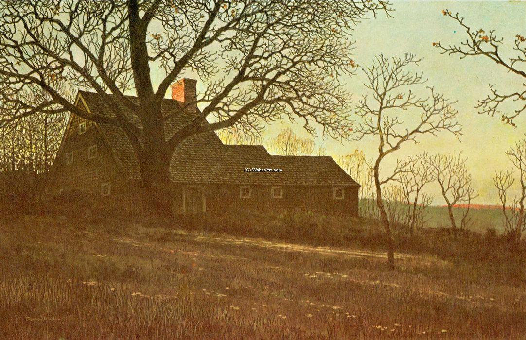 Hoxie House At Sandwich, Massachusetts — Eric Sloane (everard Jean Hinrichs)