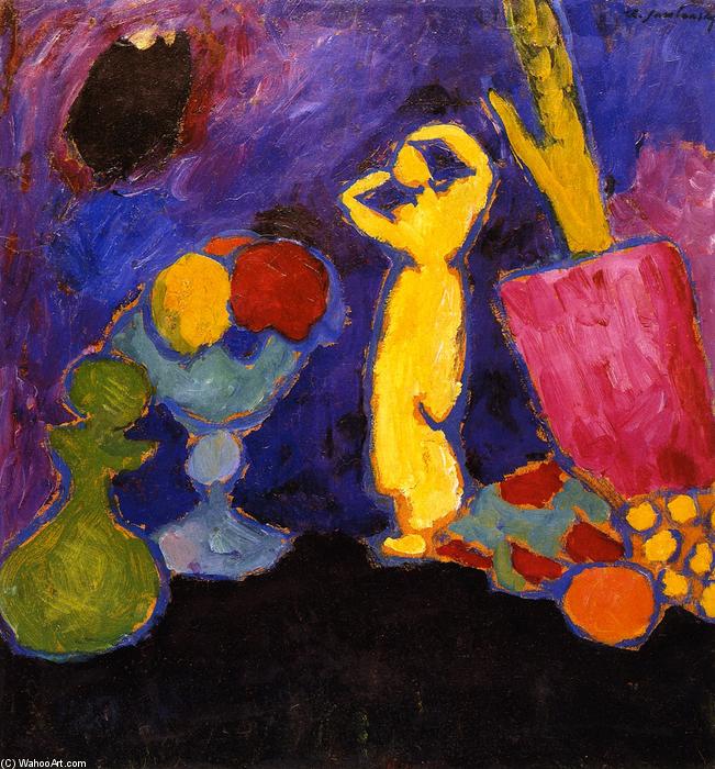Still Life With Yellow Figure — Alexej Von Jawlensky