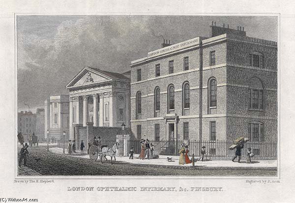 London Ophthalmic Infirmary, Finsbury - — Thomas Hosmer Shepherd