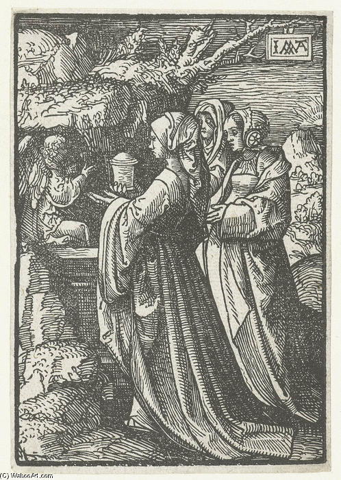 The Three Marys At The Empty Tomb — Jacob Cornelisz Van Oostsanen