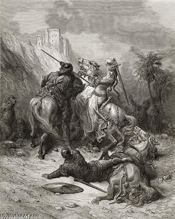 А Героиня Флорин Из Бургундии — Gustav Dore