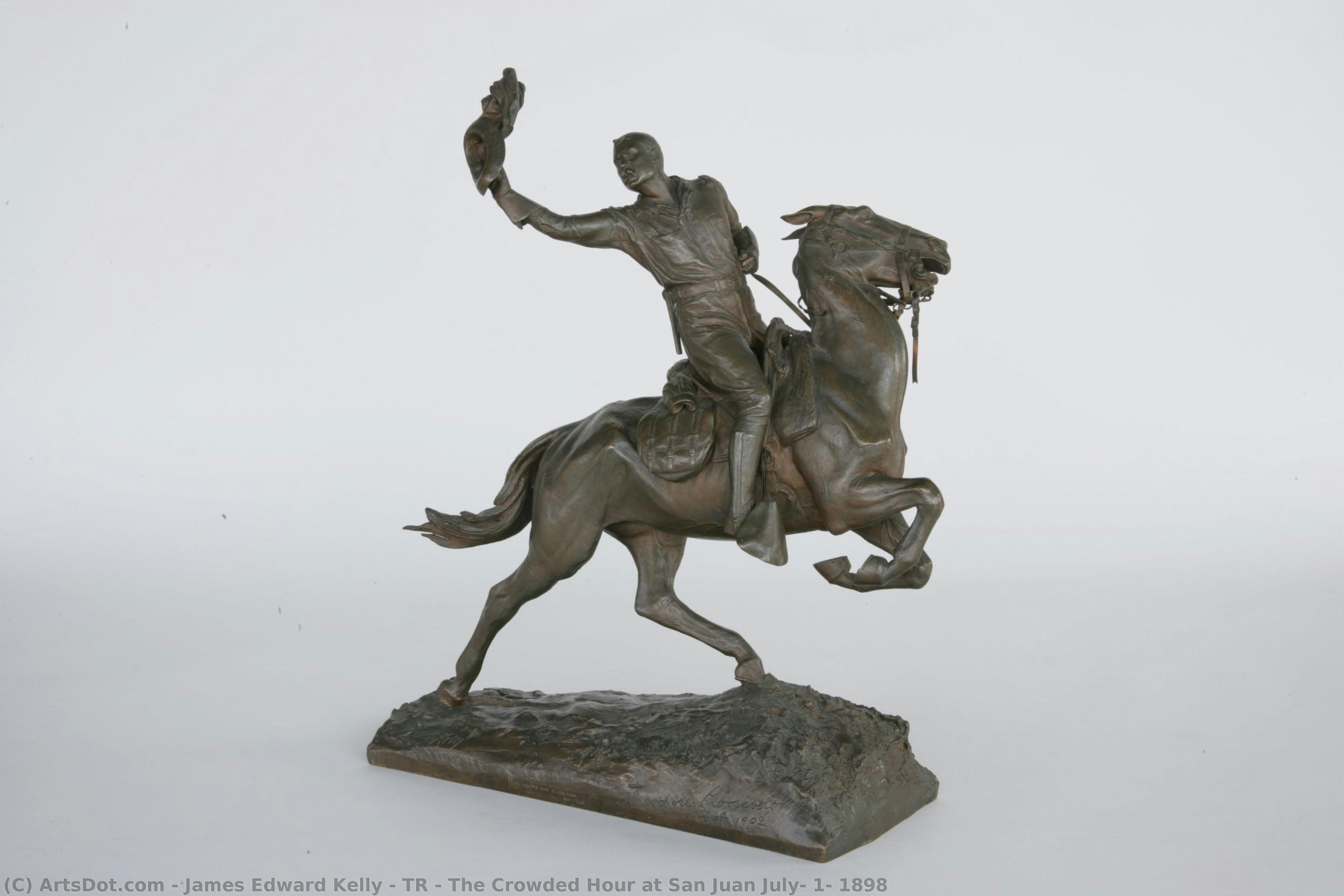 Tr - The Crowded Hour At San Juan July, 1, 1898 — James Edward Kelly