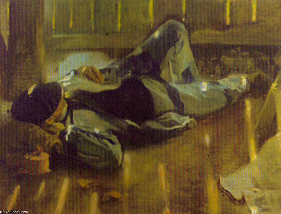 Hombre Durmiendo — Jose Maria Lopez Mezquita