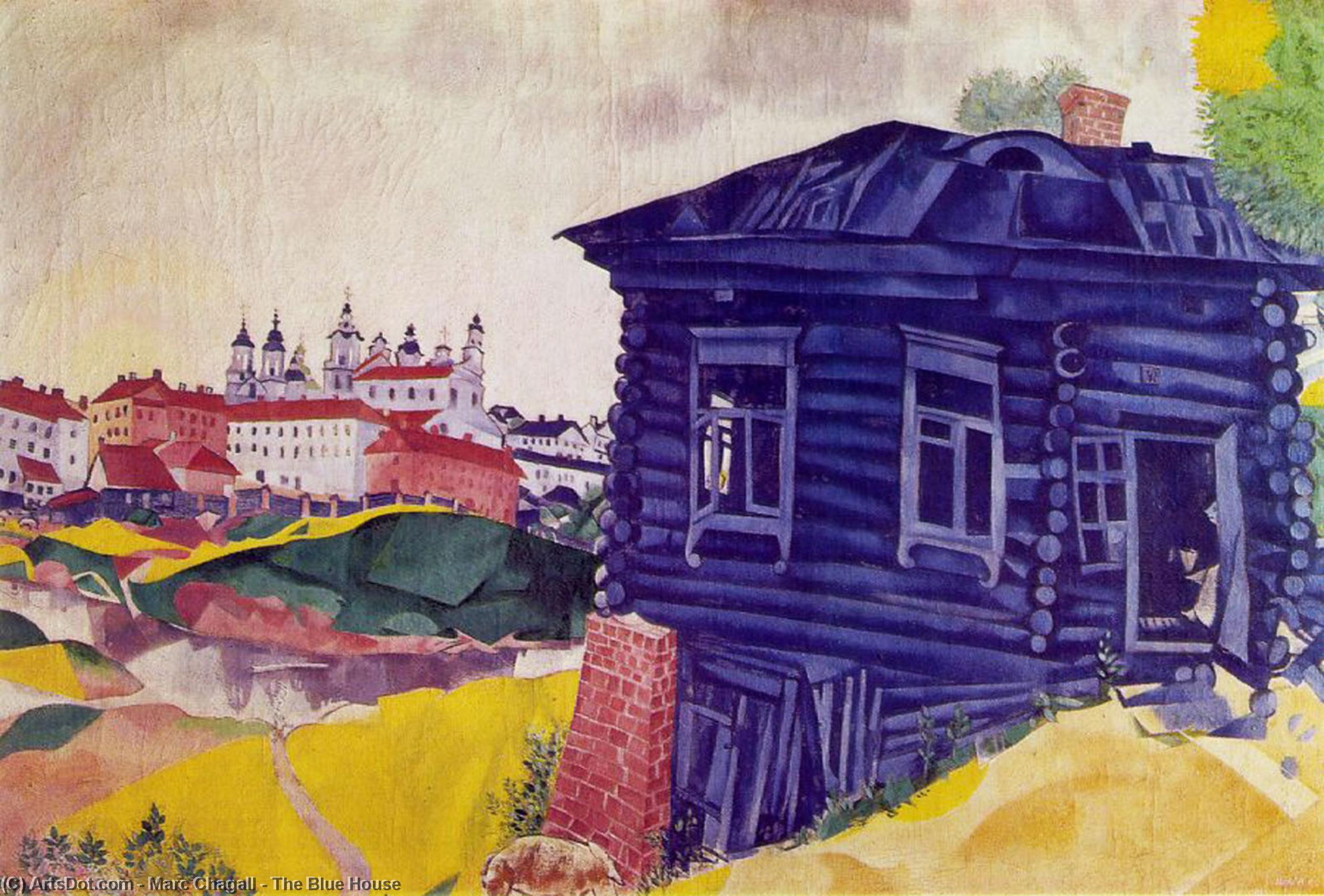 The Blue House — Марк Шагал
