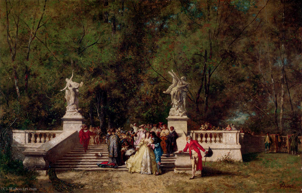 The Garden Party — Ferdinand Heilbuth