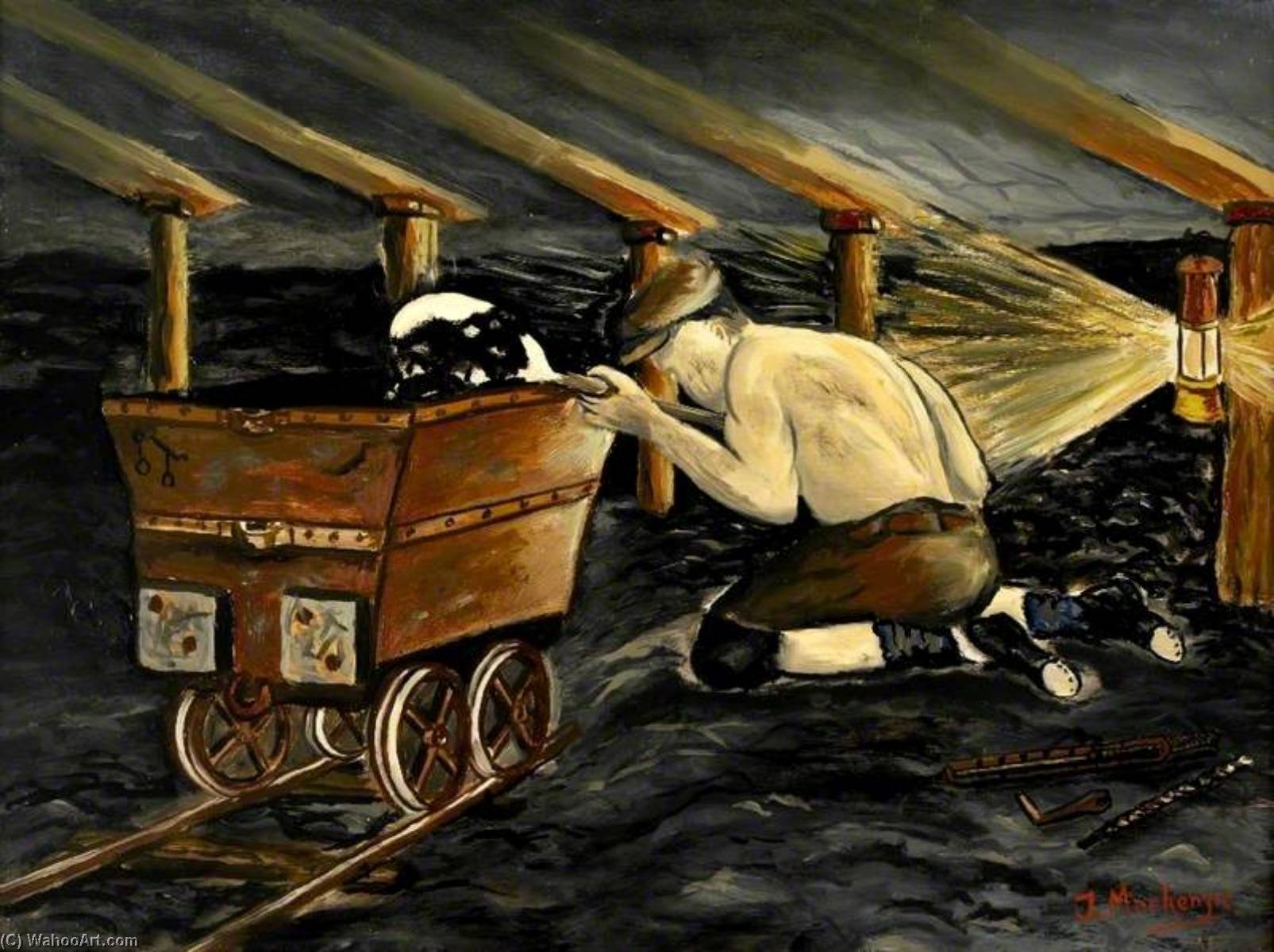 Filler, Bedlington 'a' Pit, Harvey Seam — James Mackenzie
