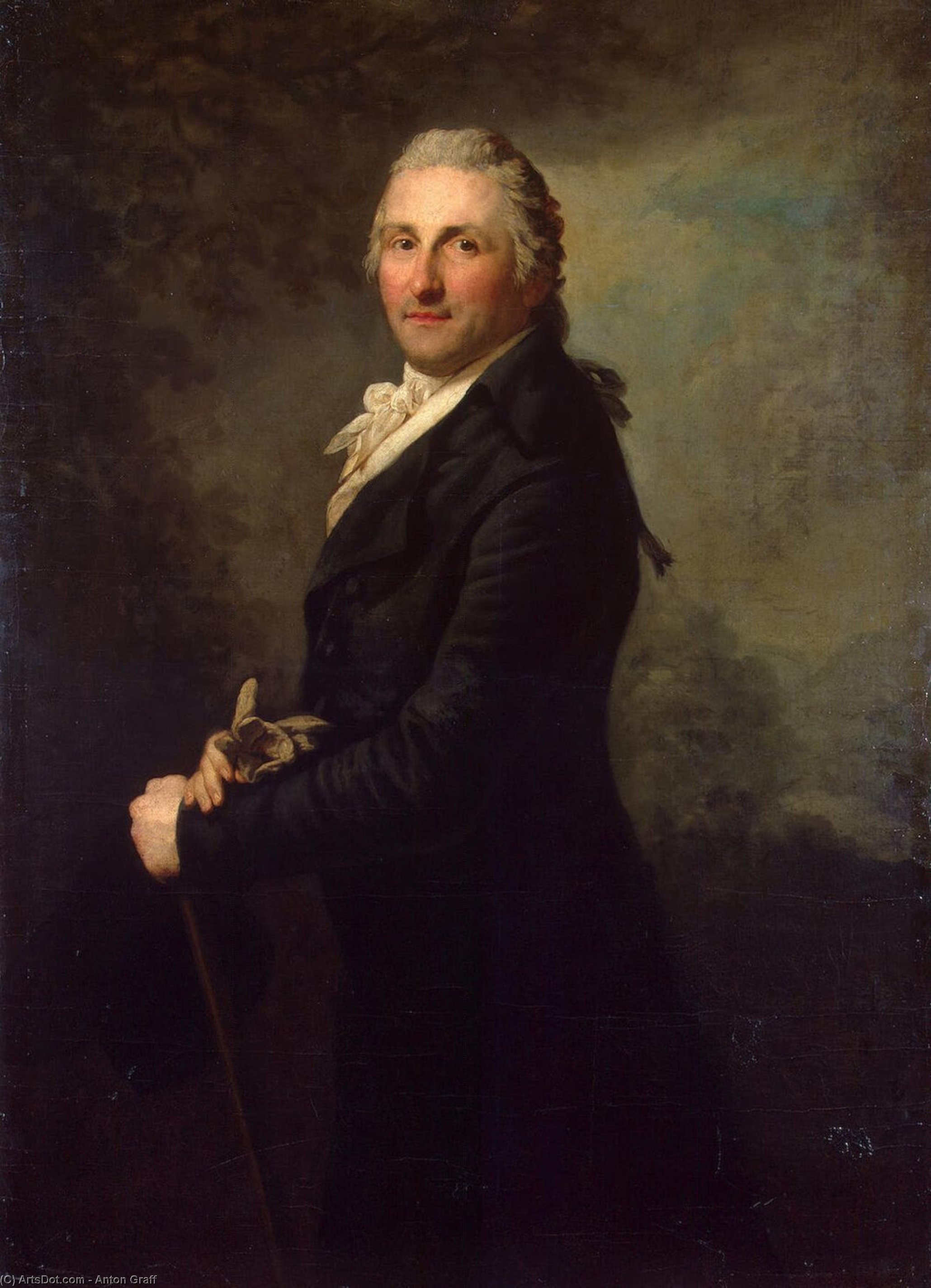 Portrait Of George Leopold De Gogul — Anton Graf