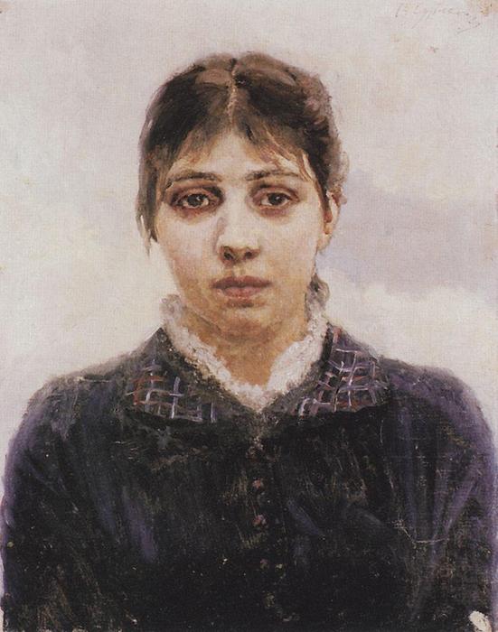 Portrait Of E. A. Surikova — Vasily Ivanovich Surikov