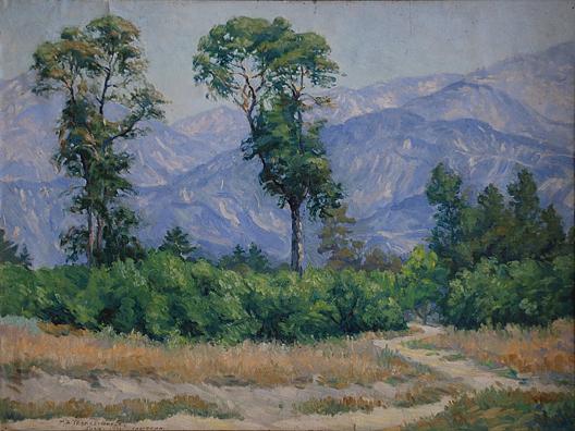 Pasadena, (painting) — Mary Agnes Yerkes