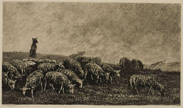 The Dog's Watch — Charles-françois Daubigny