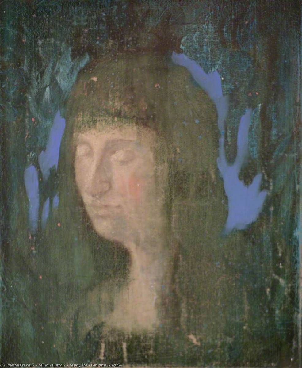 Study For 'girl And Dream' — Simon Burton