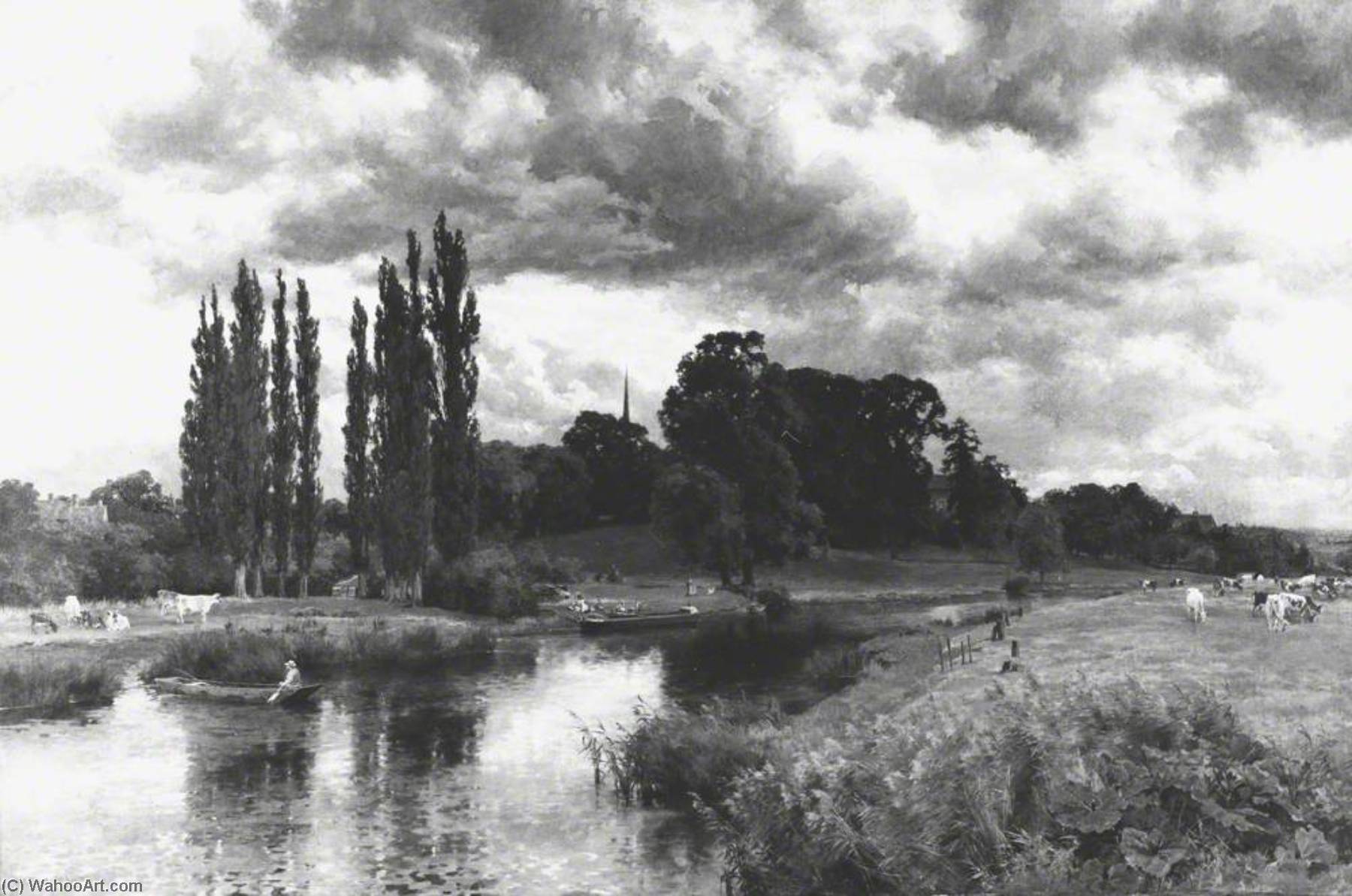Bredon On The Avon, Worcestershire — Alfred William Parsons