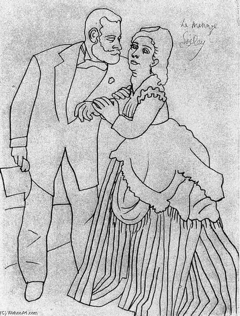 The Sisley Couple — Пабло Пикассо