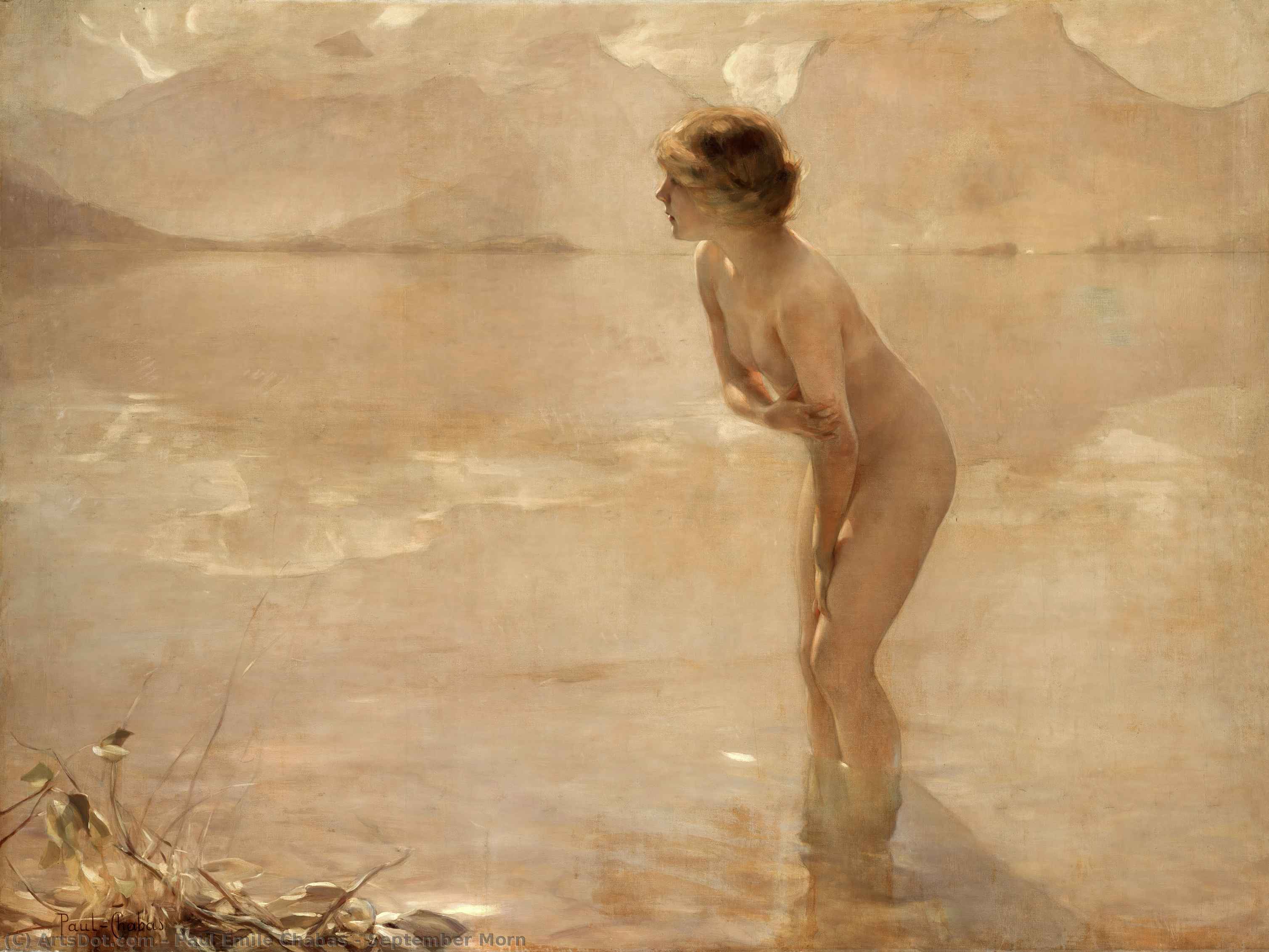 September Morn — Paul Émile Chabas
