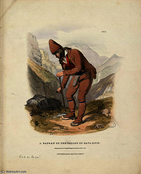 A Paysan Of The Valley Of Gavarnie — Charles Duffield Harding