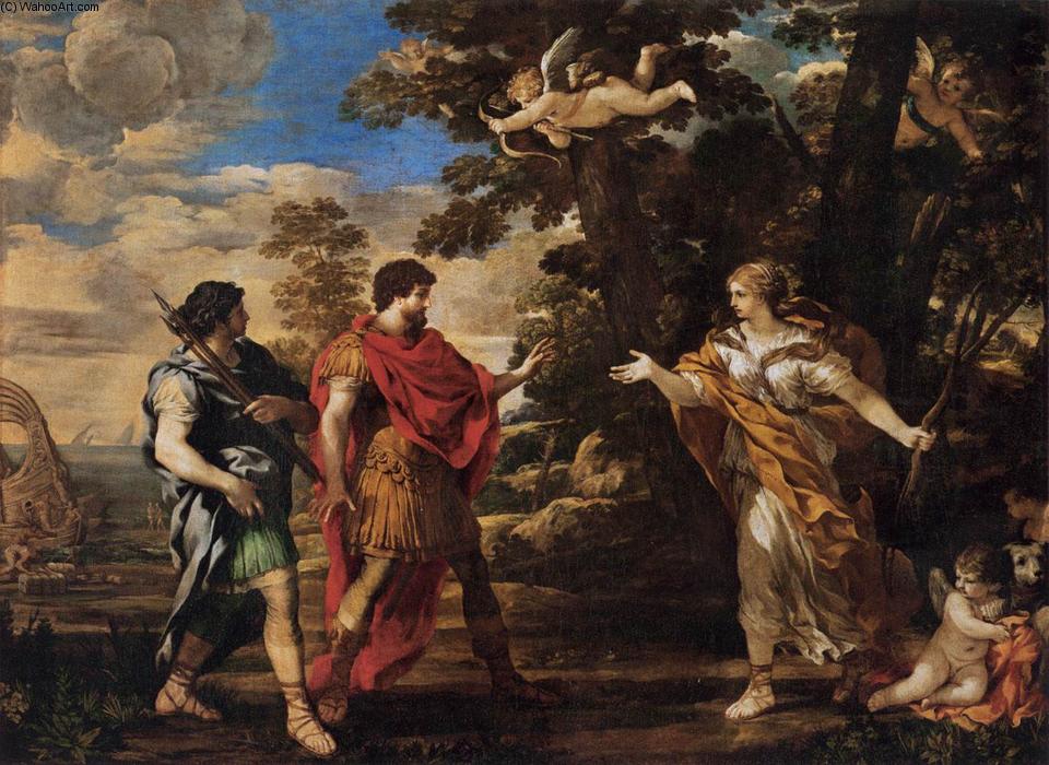 Venus As Huntress Appears To Aeneas — Pietro Da Cortona