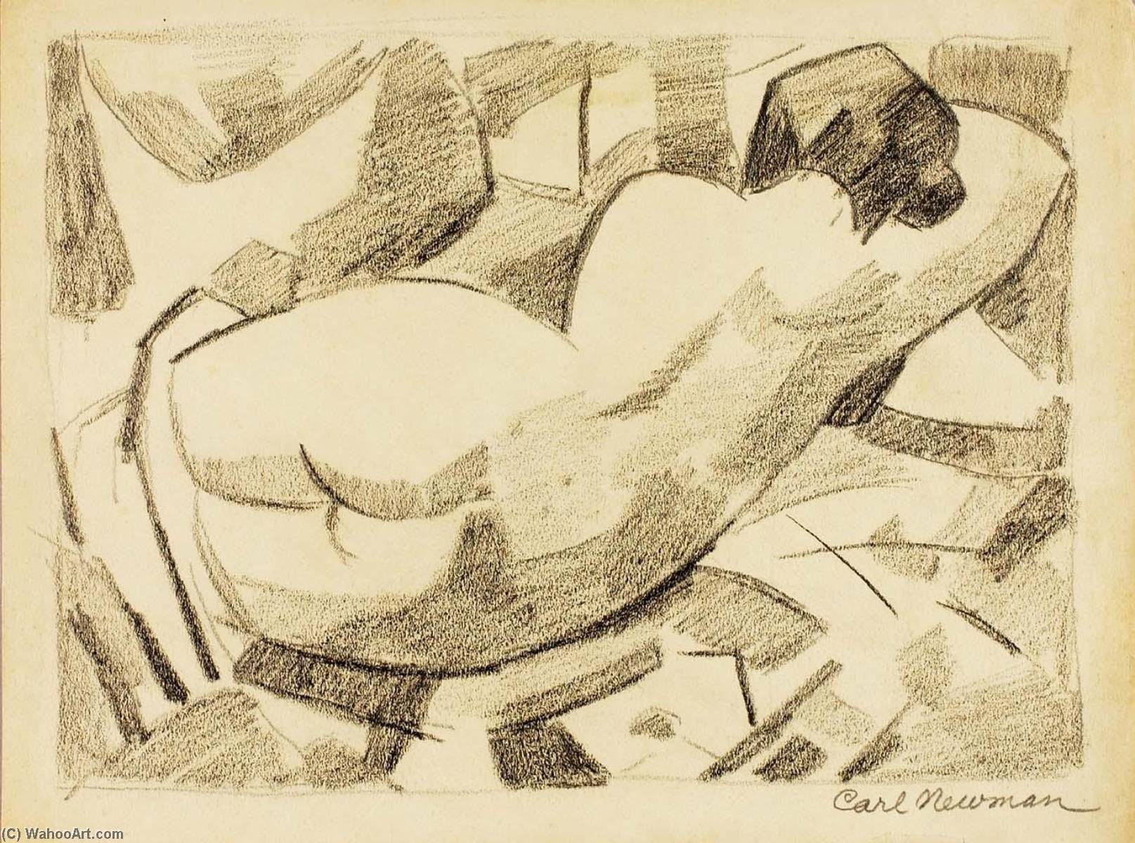 Reclining Nude Women — Carl Newman